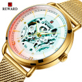 REWARD RD32003MMale Watches  Automatic Mechanical Watch Brand Luxury Full Steel Waterproof Mechanical-Watch Relogio Masculino